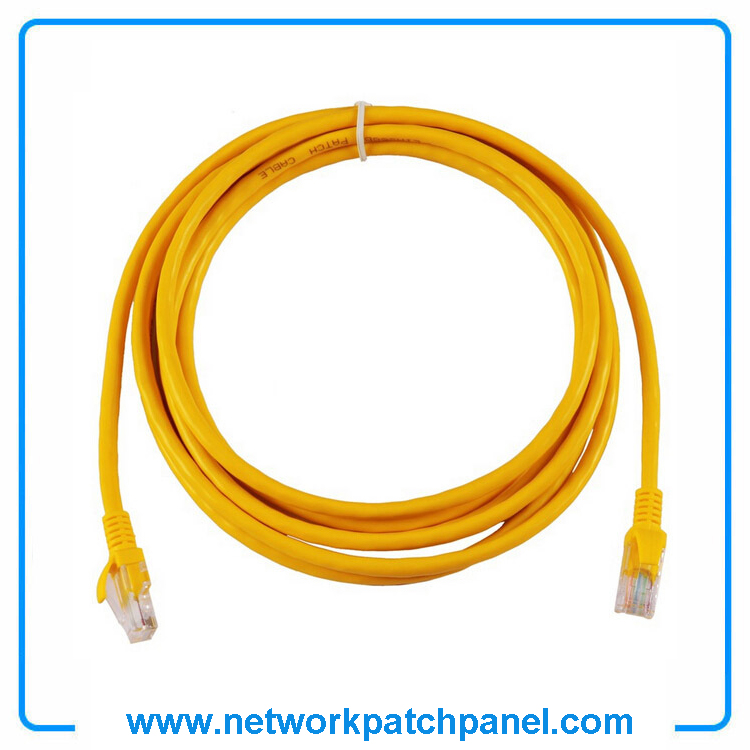 1M UTP CAT5E Ethernet Cable RJ45 Internet Network Patch Lan Cable Cord Yellow